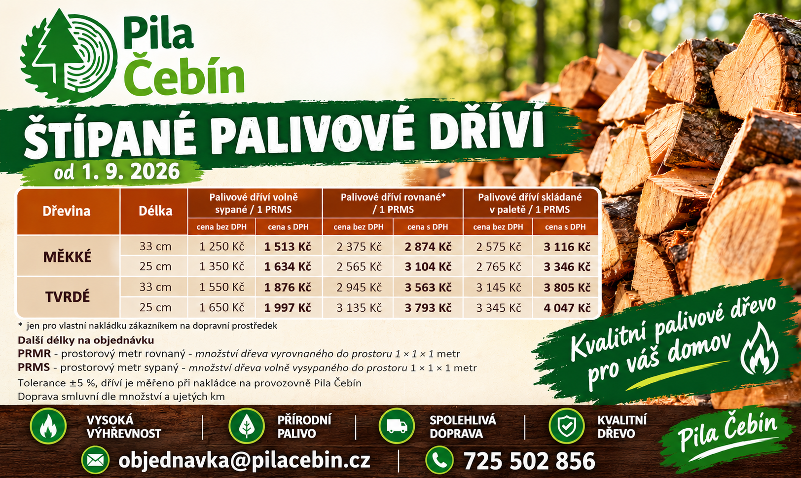 štípané dřevo_banner